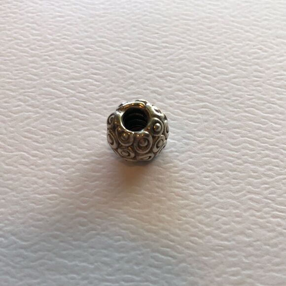 Pandora authentic sterling silver charm - Dots & Swirls RETIRED - Picture 5 of 5